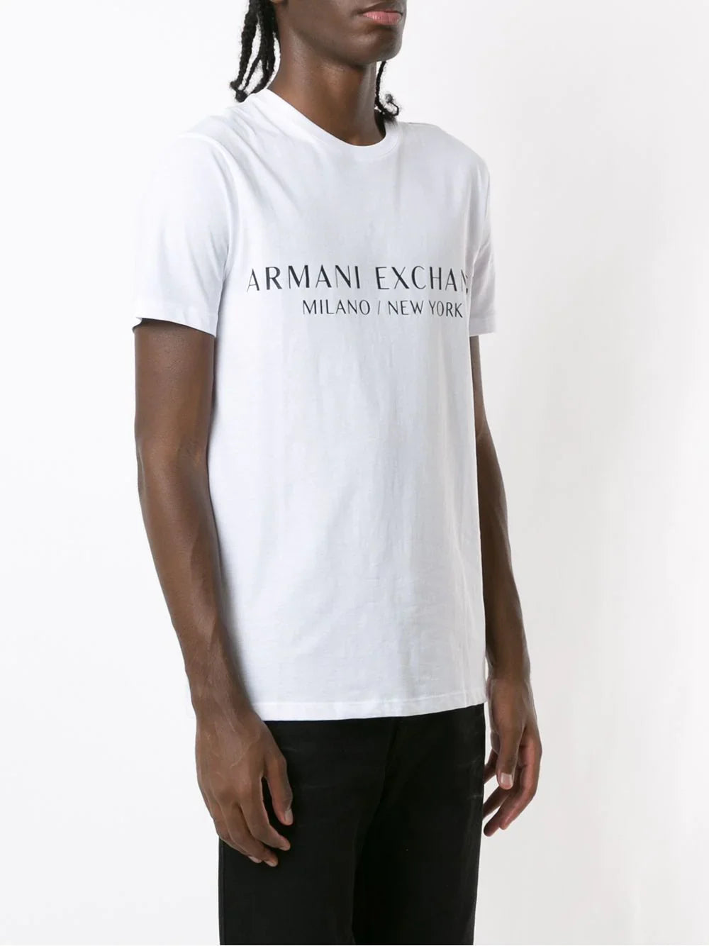 Statement Logo Print White T-shirt