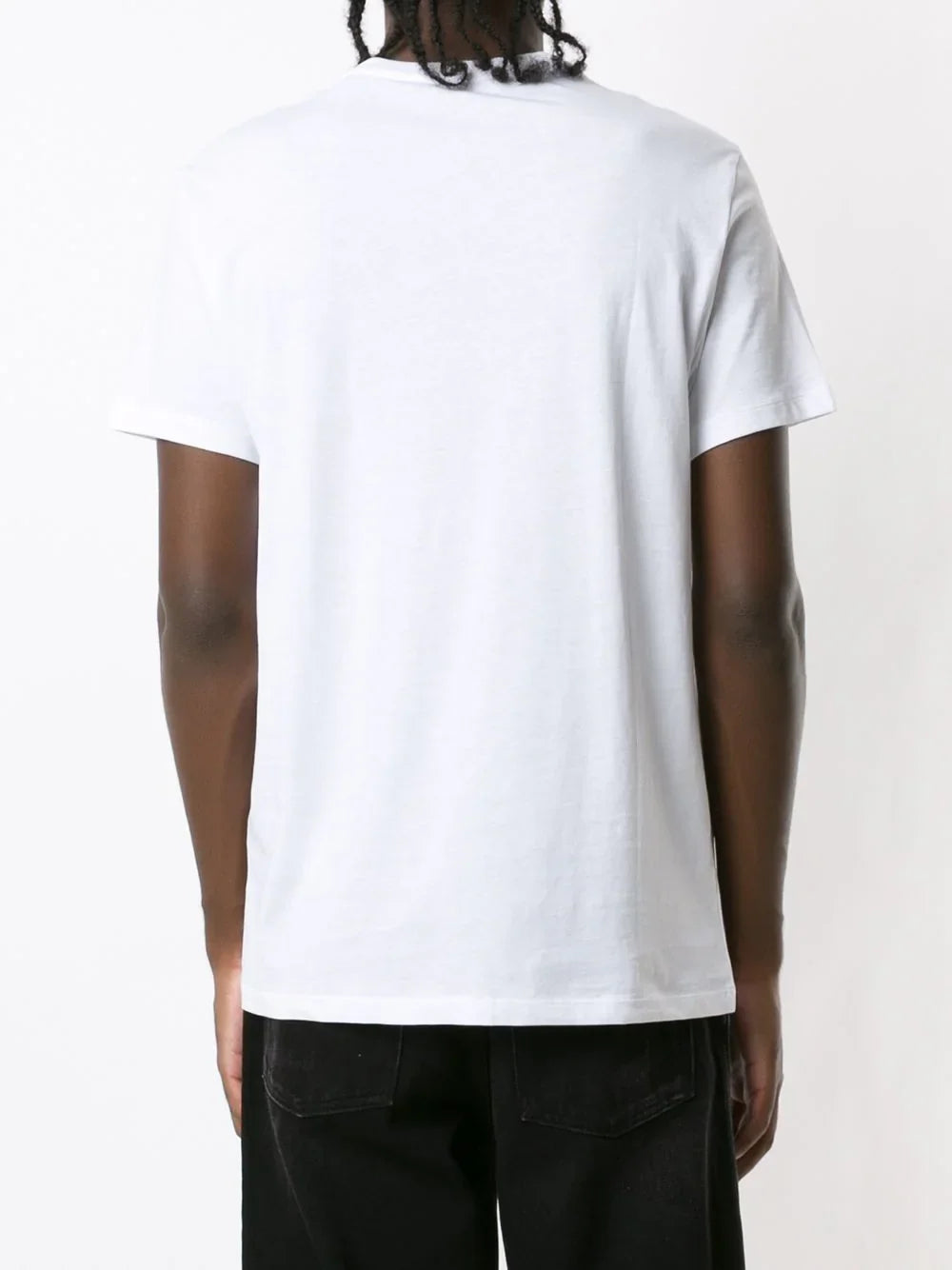 Statement Logo Print White T-shirt