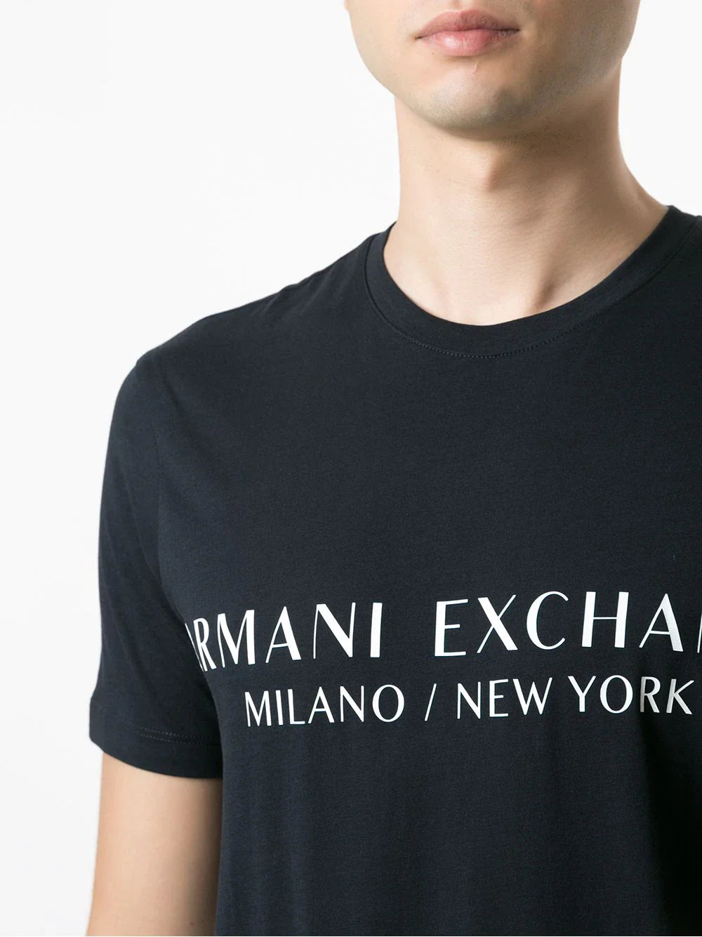 Statement Logo Print Black T-shirt