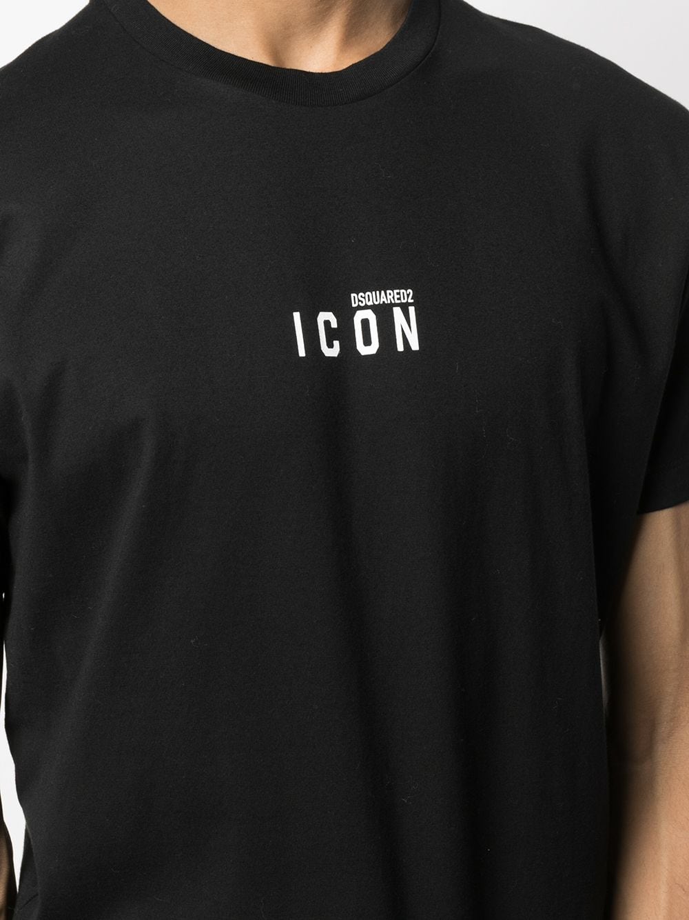 Logo Print Black T-shirt