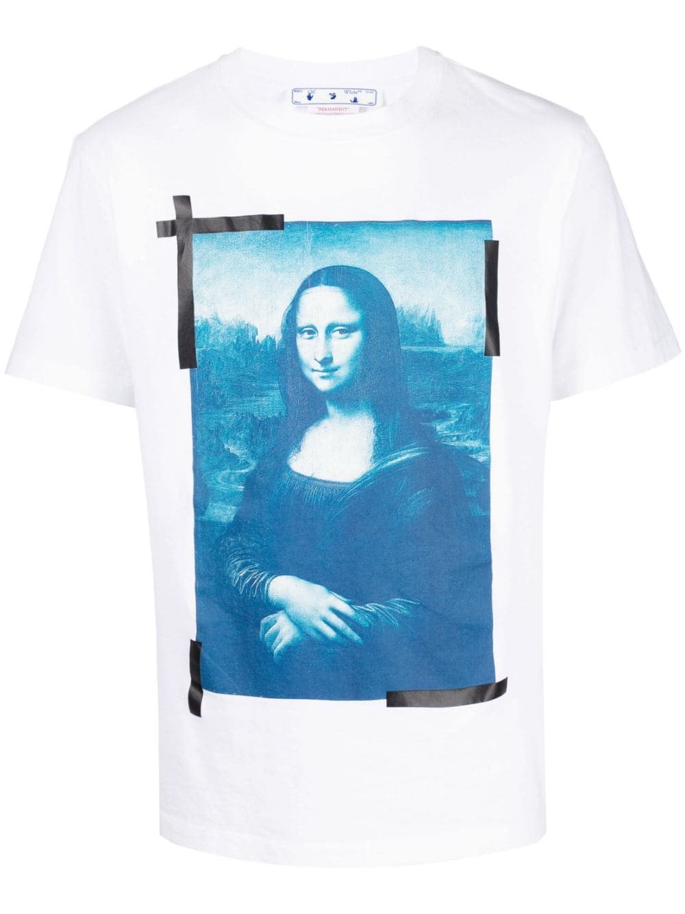 Monalisa slim-cut white T-shirt