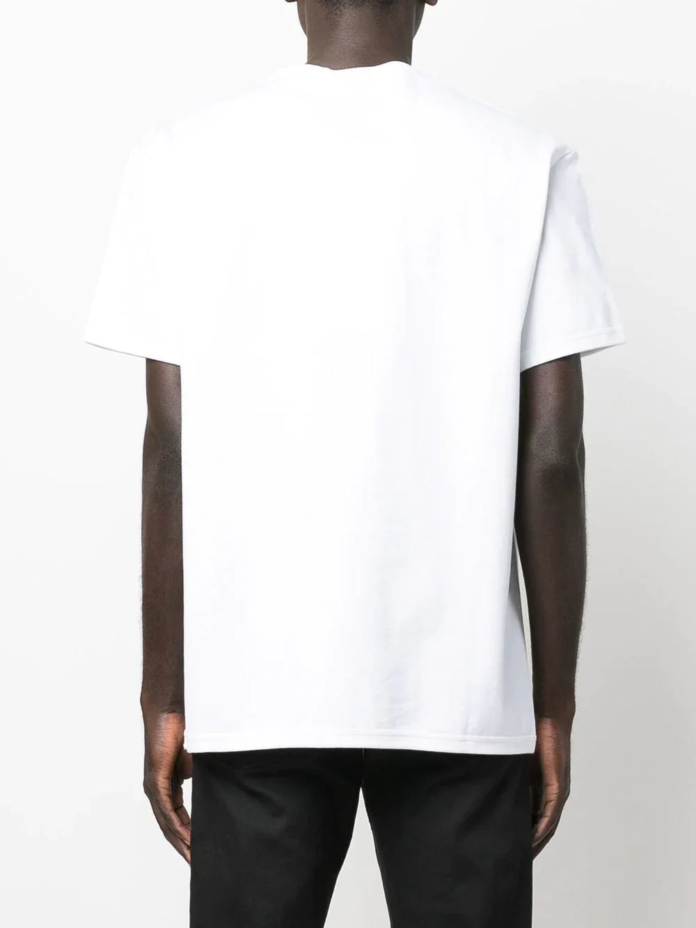 Graffiti Logo Print White T-shirt