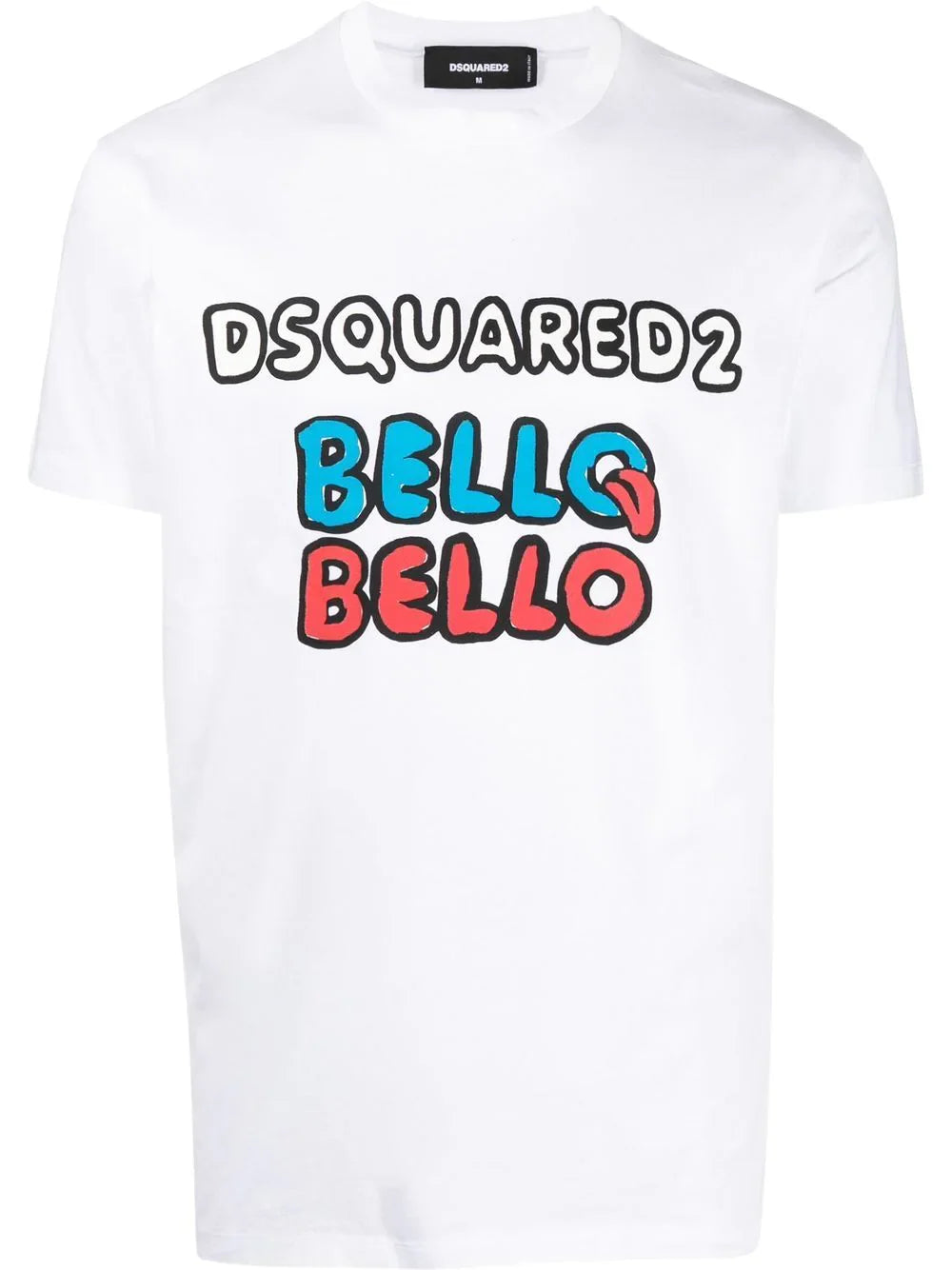 Graphic-print logo T-shirt