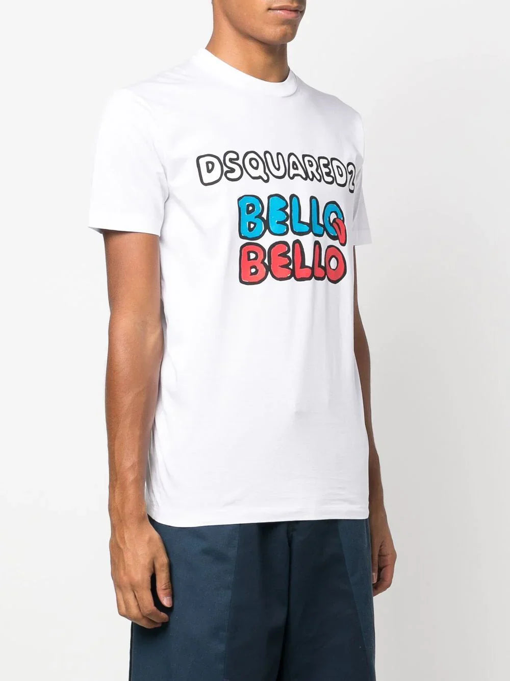 Graphic-print logo T-shirt