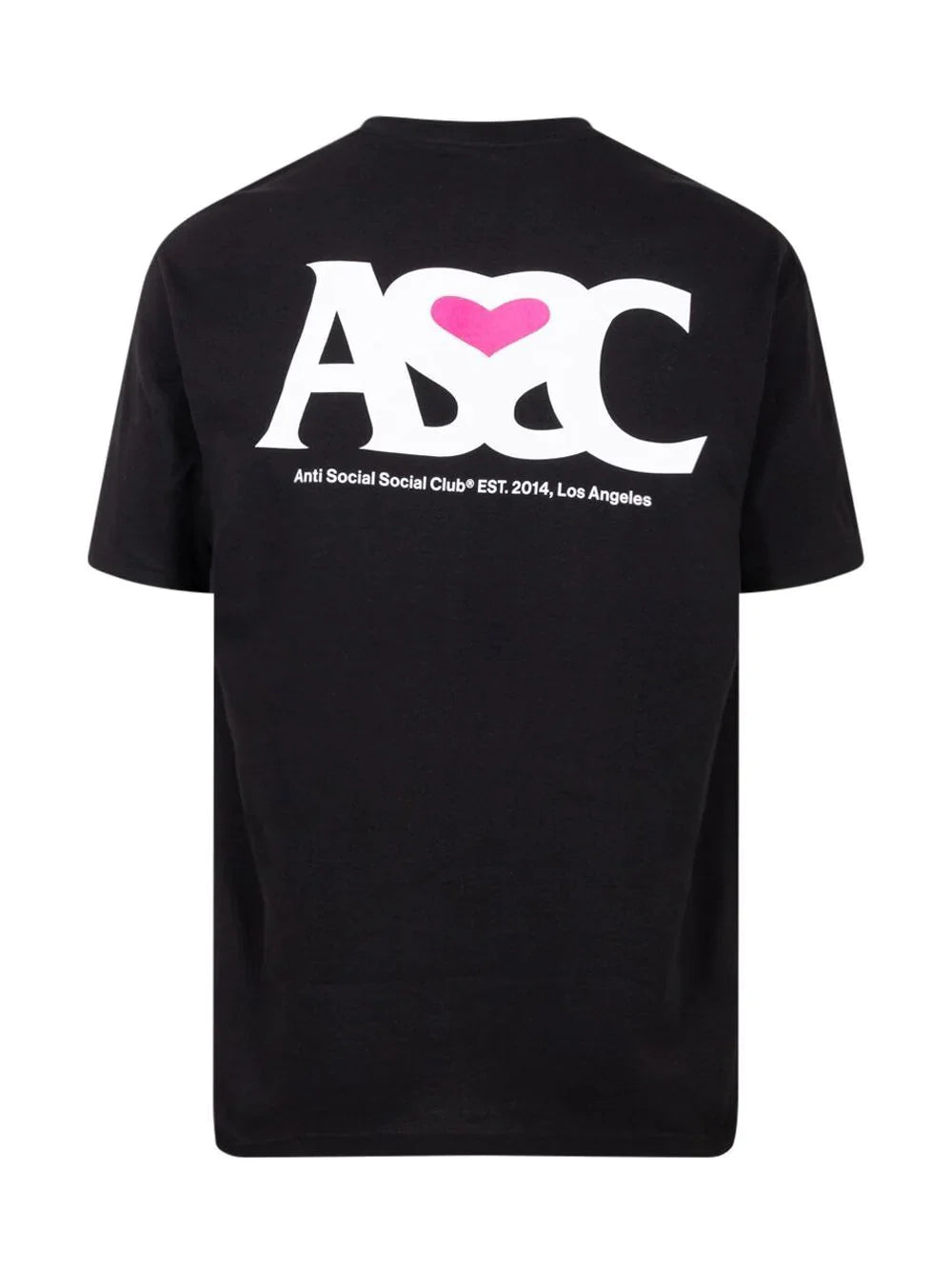 Negative Space crew-neck black T-shirt