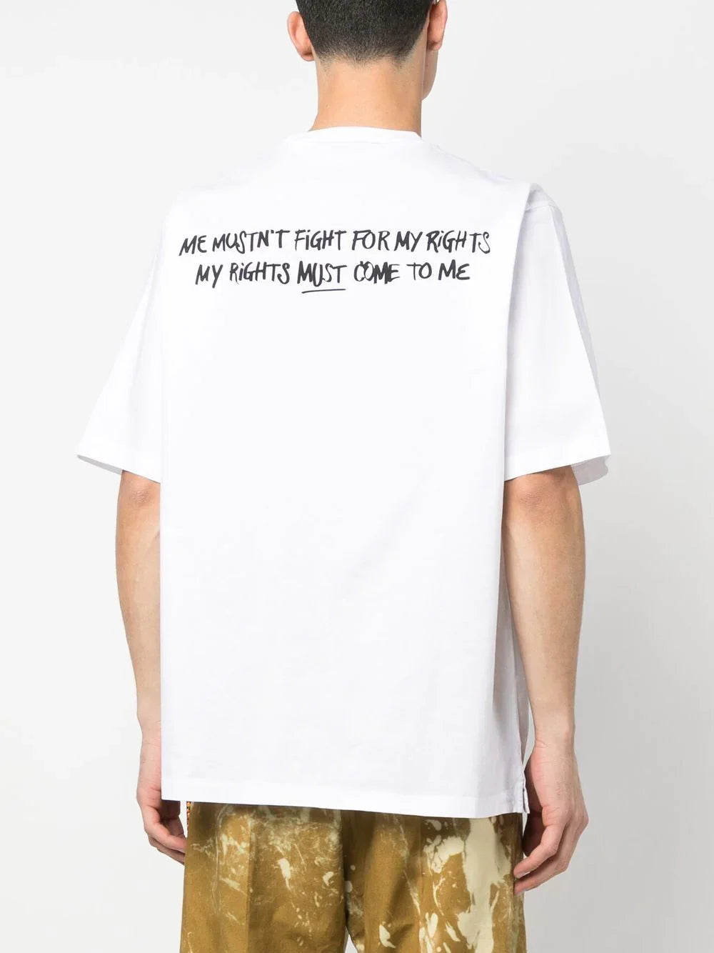 Bob Marley printed white T-shirt