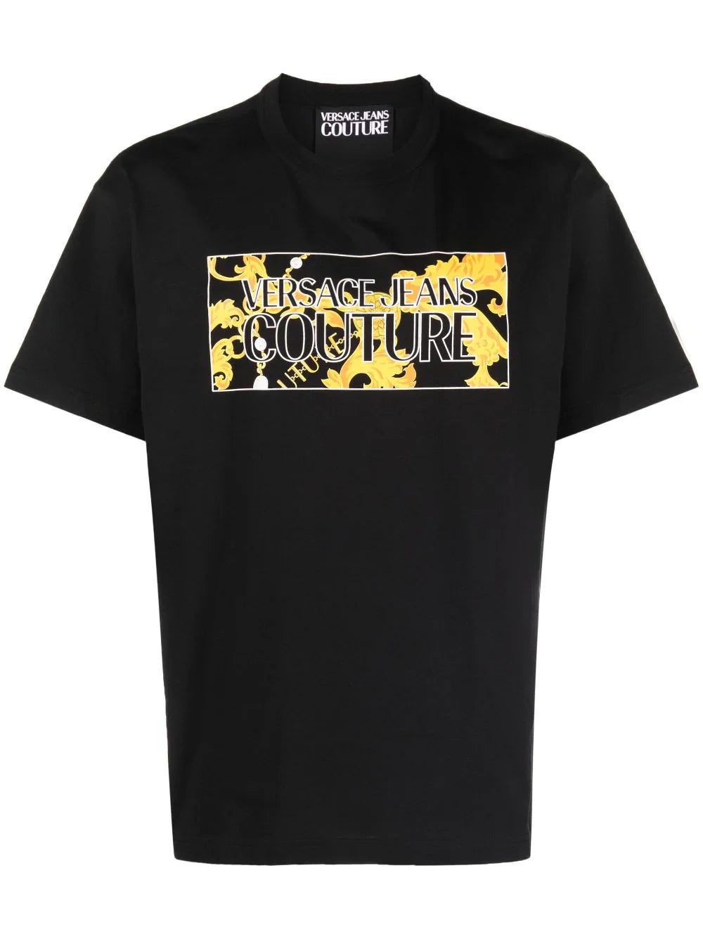 Graphic Logo Print Black T-shirt
