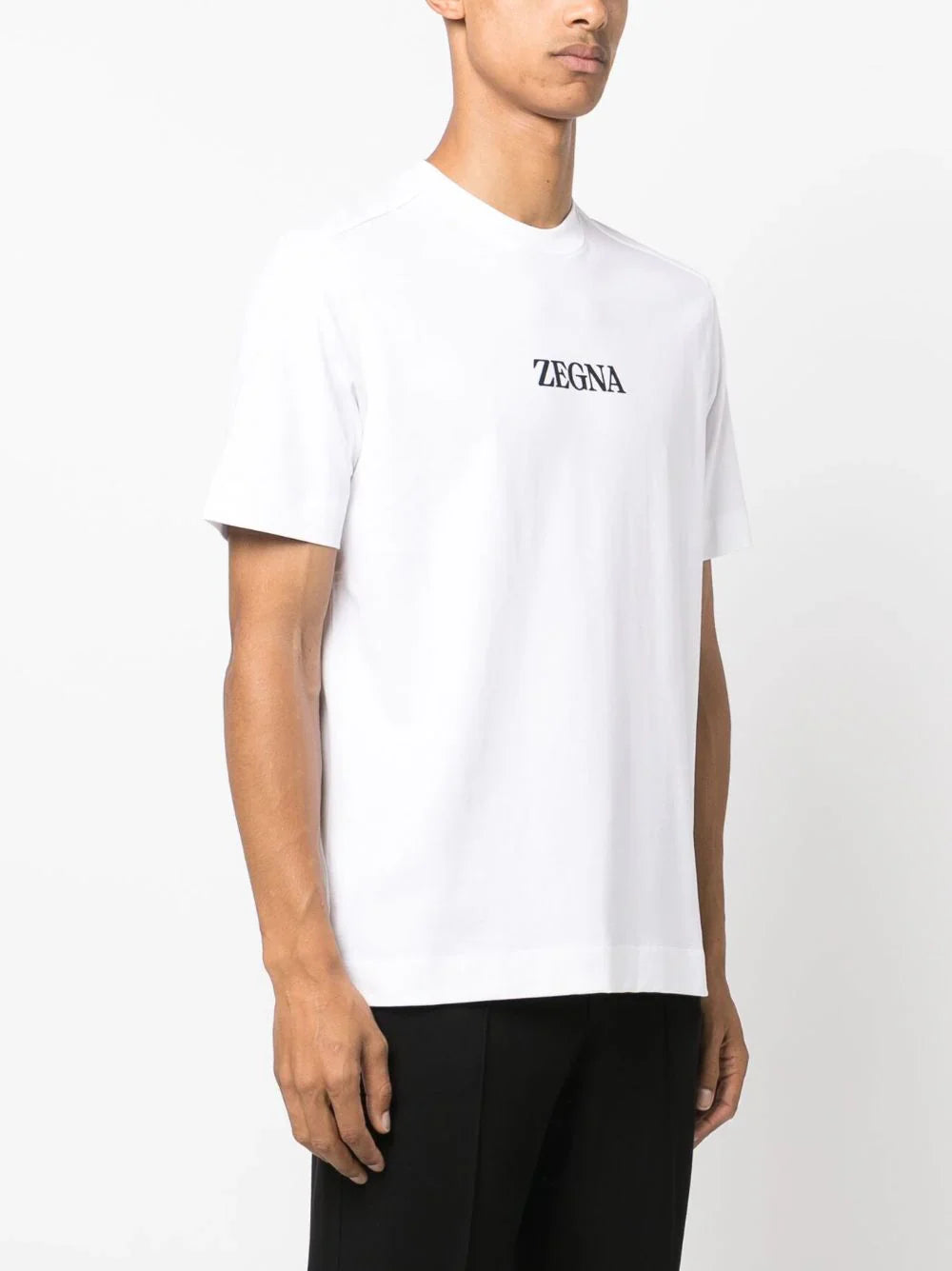 Logo-print white T-shirt