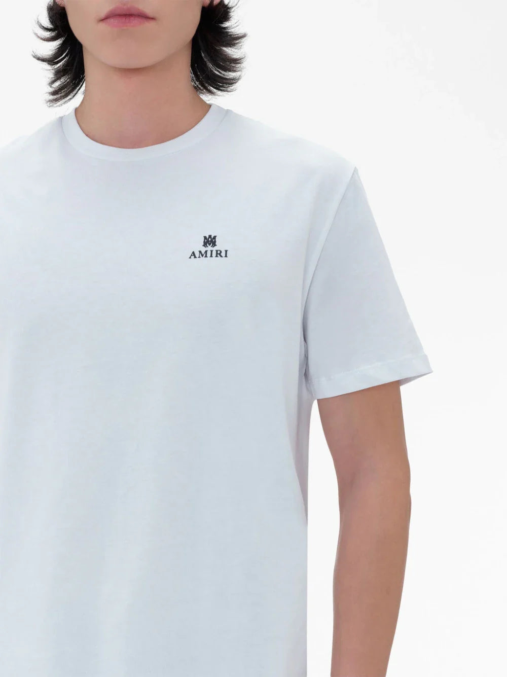 Club logo-print white T-shirt