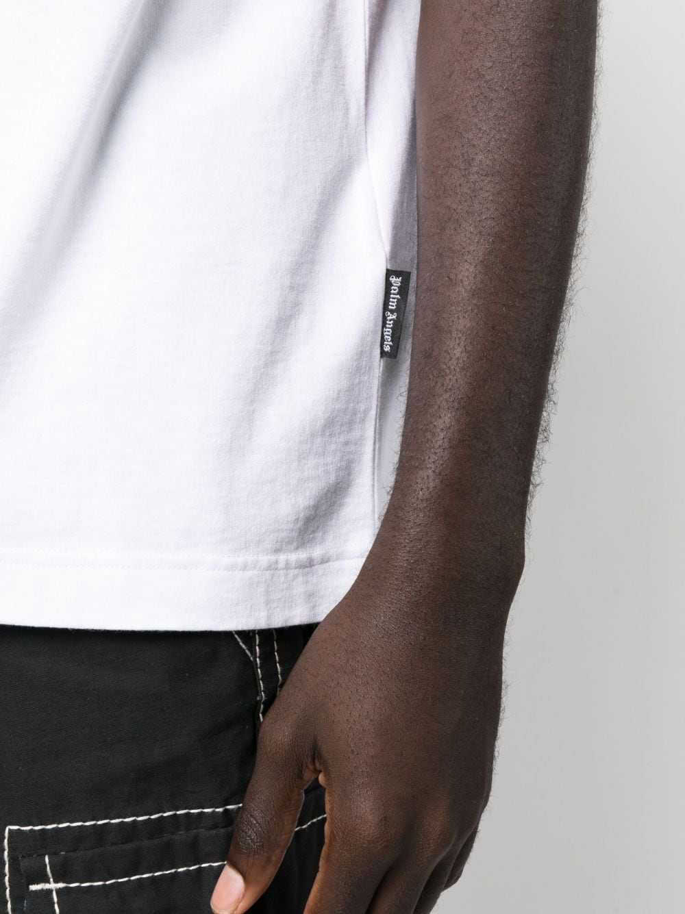 Sketchy-Print Cotton T-shirt