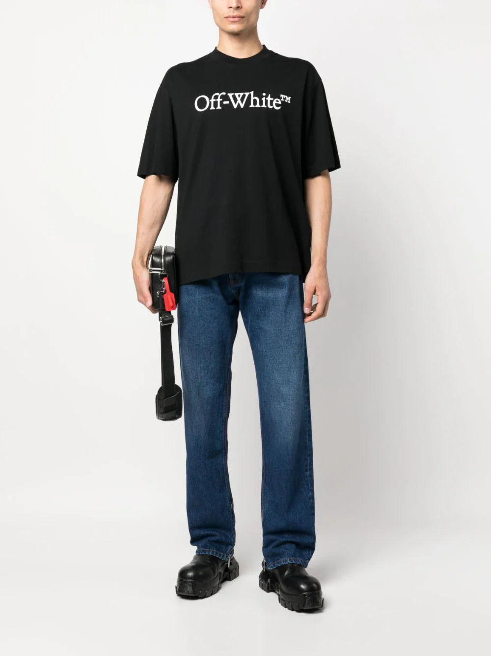 Bookish logo-print cotton oversized T-shirt