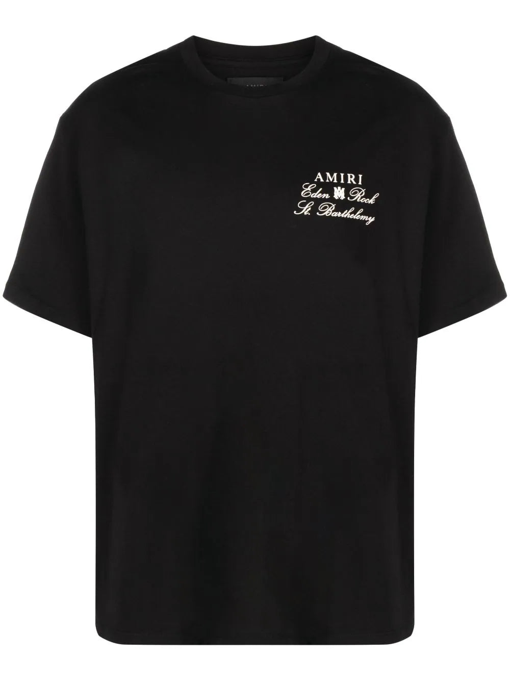 Vinyl Logo Print Black T-shirt