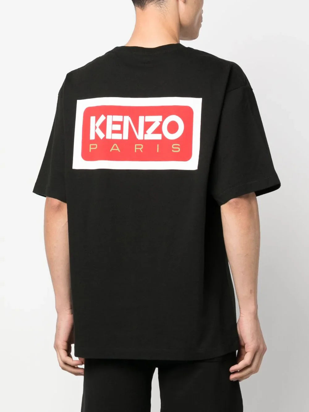 Paris-print Cotton Oversized T-shirt