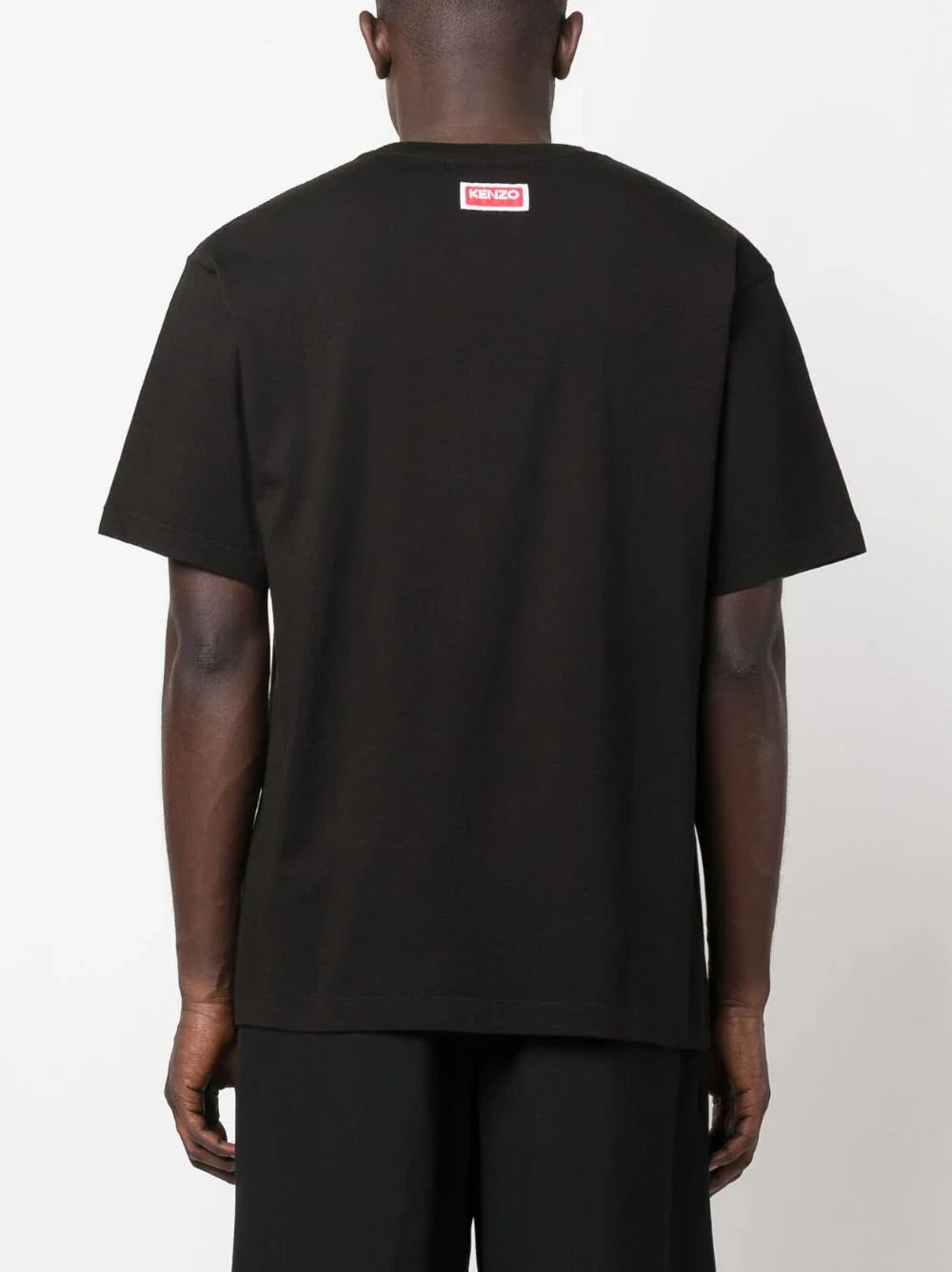 Tiger-print cotton T-shirt
