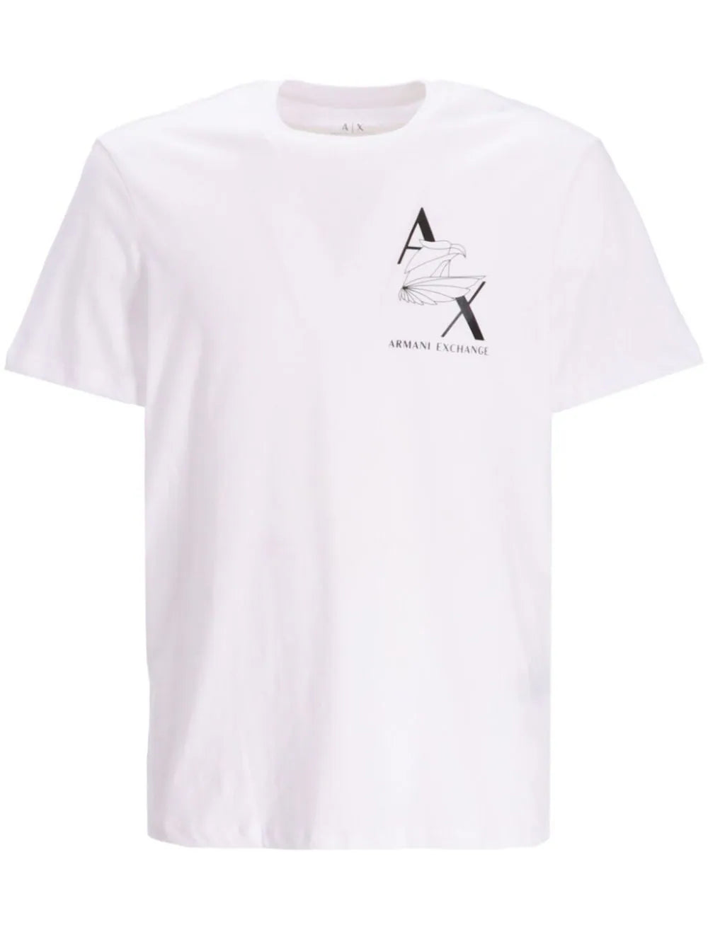 Iconic Logo Print White Cotton T-shirt