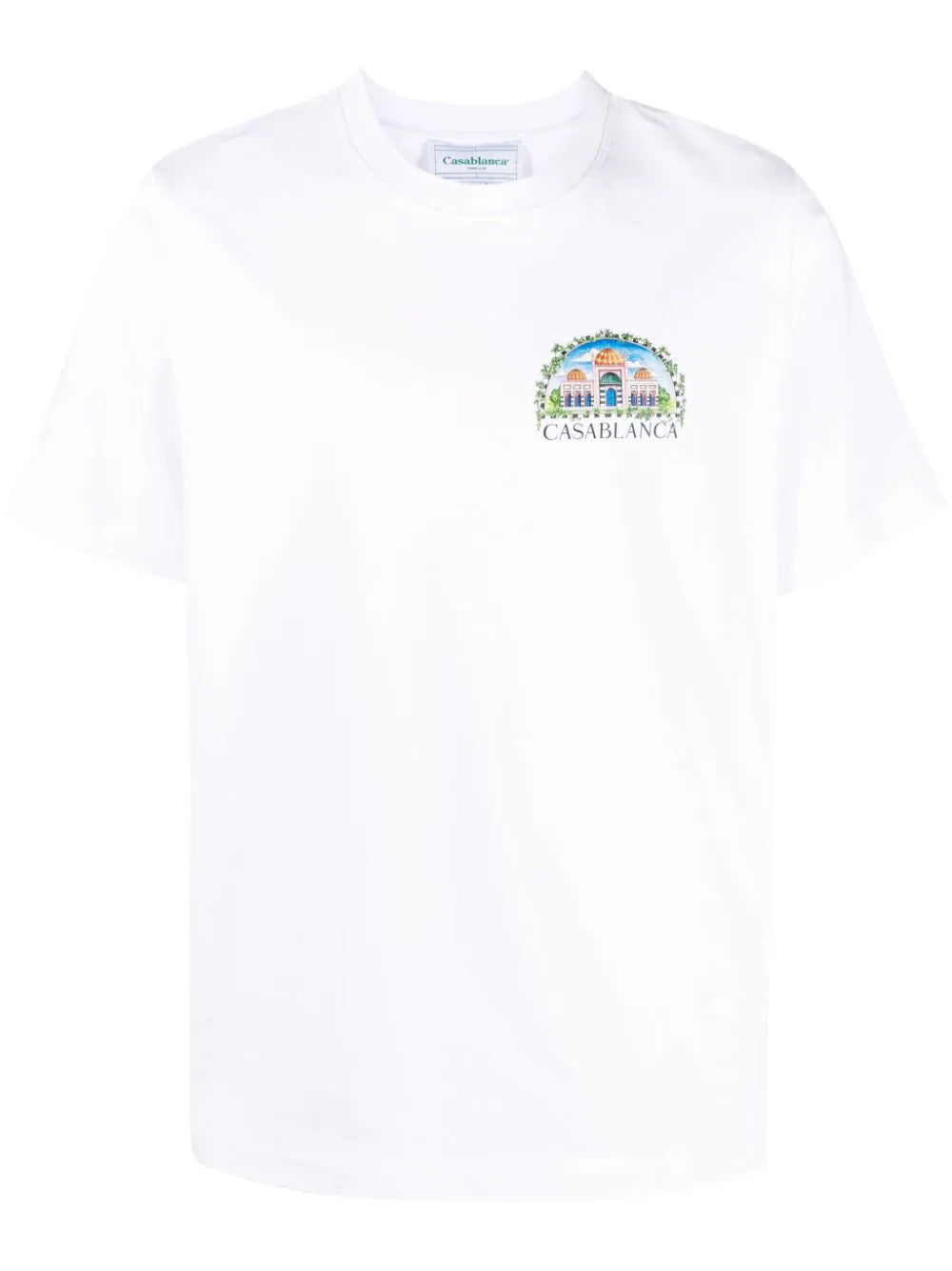 Logo-print pure-cotton T-shirt