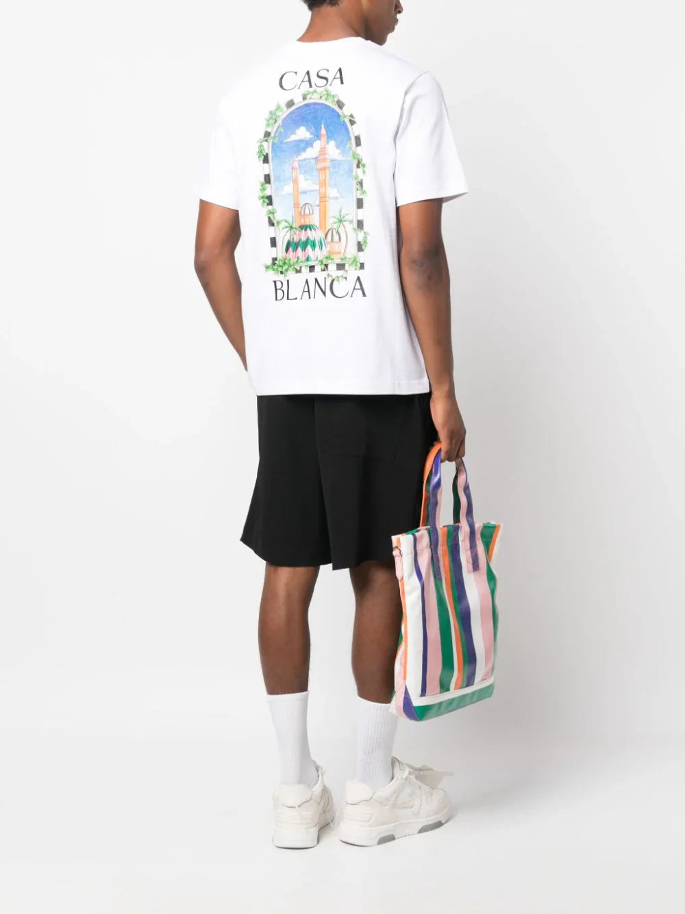 Logo-print pure-cotton T-shirt