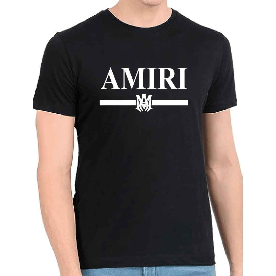 Men's Regular Fit Logo Printed T-shirt