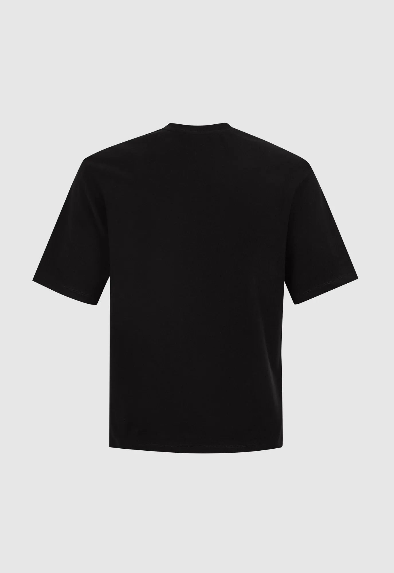 Logo Relaxed Tee in Black