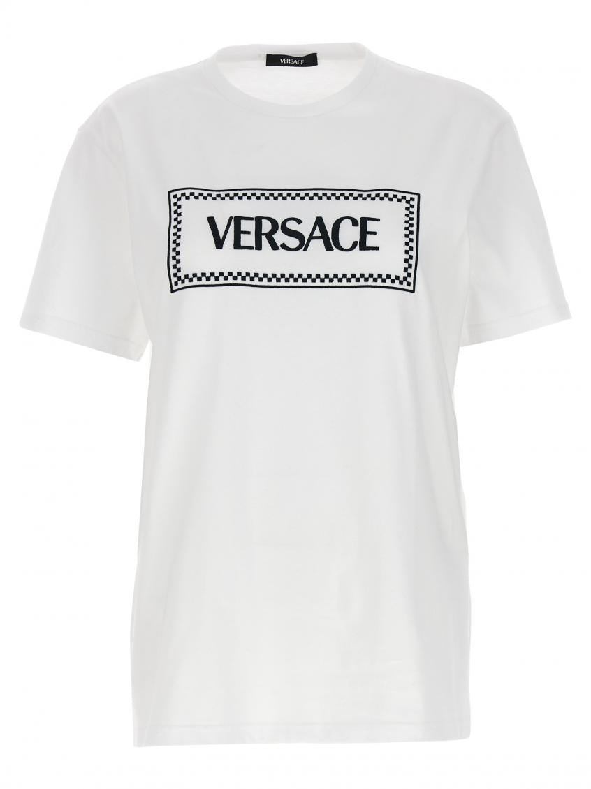 Logo Displaying White T-shirt