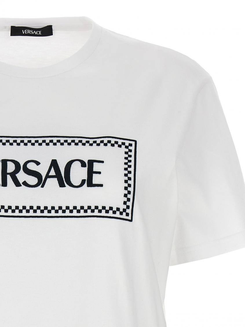 Logo Displaying White T-shirt