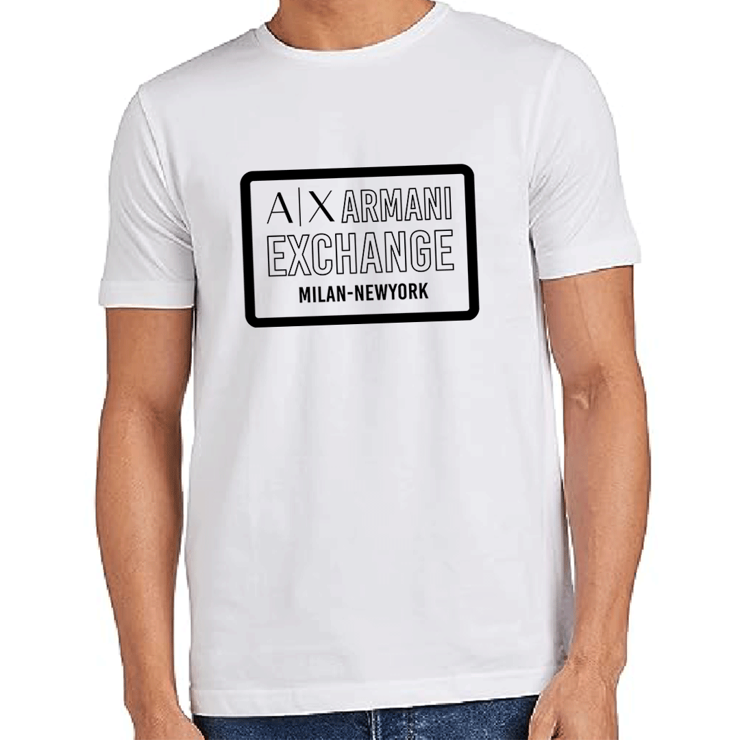 Milan-Newyork logo printed t-shirt