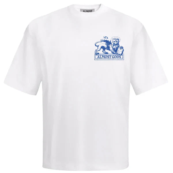 Zodiac Oversized White Tee